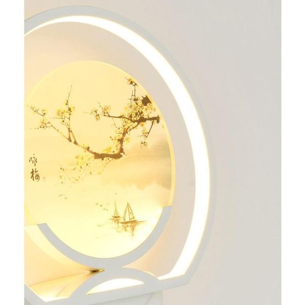 Đèn Ngủ Treo Tường Hình Tròn LED - Ảnh 4