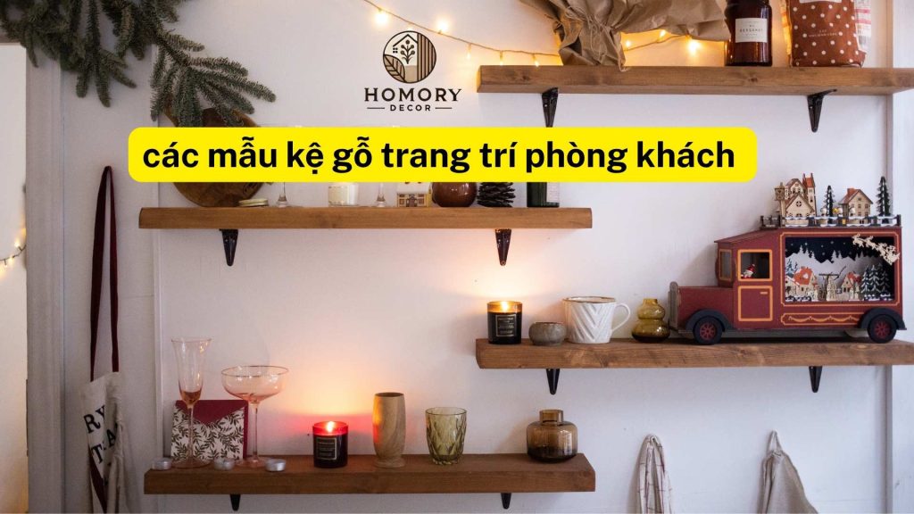 ảnh đại diện bài viết kệ trang trí gỗ