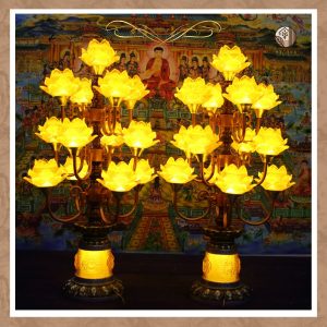 đèn trang trí bà thờ gia tiên