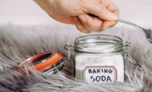 Cách vệ sinh thảm lông trải sàn bằng baking soda
